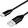 Image de Câble de connexion USB 2.0, USB (type A) vers USB (type C) noir, 0,3 m