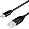 Image de Câble de connexion USB 2.0, USB (type A) vers micro USB, noir, 0,3 m