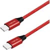 Image de LOGILINK CU0155 Cable USB 0,3 M 2.0 USB C Negro, Rojo