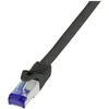 Image de Logilink C6A113S RJ45 Cat 6a S/FTP 20 m Noir 1 pc(s)