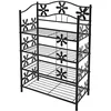 Image de Meuble de Rangement ou bibliothèque Genève métal 4 tablettes Hauteur 90cm