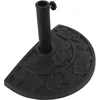 Image de Pied de parasol en demi-cercle Parla, pied de parasol aspect fonte
