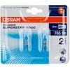 Image de Osram Blister Ampoule Halogène Superstar Capsule Plastique 35 W GY6.35 Transparent Lot de 2