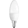 Image de Osram LED STAR Ampoule LED, Forme flamme, Culot E14, 5,7W Equivalent 40W, 220-240V, dépolie, Blanc Chaud 2700K, Lot de 1 pièce 4052899911987