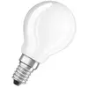 Image de Ampoule LED retrofit sphérique 3W dépolie Lumière blanc chaud OSRAM