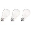 Image de Osram ampoule LED E27 BASE Classic A / 8.5 W - Equivalence incandescence 60 W, ampoule LED forme classique / mat, blanc chaud - 2700K, lot de 3 4052899955493