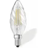 Image de Osram Ampoule LED Filament, Forme flamme, Culot E14, 4W Equivalent 40W, 220-240V, claire, Blanc Chaud 2700K, Lot de 1 pièce 4052899961906