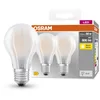 Image de Osram - Lot de 2 Ampoules LED - Culot E27 - 7,2W Equivalent 60W - Dépolie - Blanc Chaud 2700K