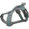 Image de Harnais de Voyage Trixie Fusion-Graphite/océan, L-XL: 72-89cm/30mm, Nylon