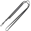 Image de TRIXIE rallonge de laisse CityStyle L-XL, 2,00 m/20 mm noir   Laisse PVC de qualité pour chiens, réglable en 3 positions   antidérapante, imperméable & lavable