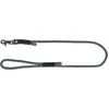 Image de TRIXIE Soft Rope 1984001 Laisse pour Chien, Taille M-L 1,0 m/10 mm, Robuste, en Corde, avec Crochet Trigger Snap Hook, pour Chiens de Taille Moyenne, matériau Souple et Rond avec dragonne Noir/Gris