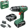 Image de Perceuse visseuse à percussion Bosch EasyImpact 18V40 + (2xbatterie 2 0Ah) + chargeur AL18V-20 in carrying case