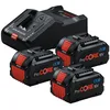 Image de Bosch Kit procore 18v avec 3 batteries 8ah et chargeur gal 18v-160 - bosch - 0615a5004y