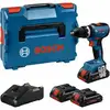 Image de Bosch Perceuse-visseuse à percussion sans fil GSB 18V-65 avec 2 x batterie ProCORE18V 4.0Ah, L-BOXX 136