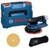 Image de Ponceuse excentrique sans fil BOSCH PROFESSIONAL - GEX 12V-150-3 - 12V - 150 mm - Feuille abrasive + bague + sac +plateau + coffret
