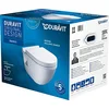 Image de Duravit Starck 3 SET WC à suspension murale avec siège WC à fermeture souple, blanc, 42000900A1