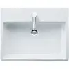 Image de Duravit Meuble vasque Vero Air 60x47, blanc, avec trou de robinetterie