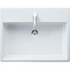 Image de Duravit Vero Air Meuble Vasque 60x47 cm, blanc, m HL, ÜL, plan robinetterie
