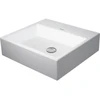 Image de Duravit Meuble vasque Vero Air 50x47 cm, blanc, sans trop-plein, avec plan pour robinet