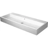 Image de Duravit Meuble lavabo Vero Air 120x47 cm, blanc, sans trop-plein, avec trou robinet, plan robinetterie