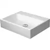 Image de Duravit Vero Air vasque à poser biseautée 60x47 cm, sans trop-plein, avec trop-plein, sans trou de robinet, blanc