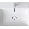 Image de Duravit Meuble lavabo DuraSquare 60x47 cm, sans trop-plein, avec trop-plein, 1 trou de robinet, blanc