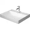 Image de Duravit Lavabo à poser DuraSquare 60x47 cm, sans trop-plein, avec trop-plein, 1 trou de robinet, blanc