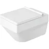 Image de Duravit Vero Air WC suspendu Duravit Rimless 37x57cm, sans rebord, lave-vaisselle, 2525090000, Couleur: blanc
