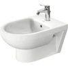 Image de Duravit Bidet mural No. 1 37x54 cm, avec trop-plein, tablette robinet, blanc