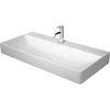 Image de Duravit Meuble vasque DuraSquare 100x47 cm, sans trop-plein, avec 1 trou, blanc
