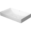 Image de Duravit Lavabo à poser DuraSquare 60x34,5 cm, sans trop-plein, blanc