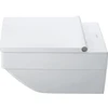 Image de Duravit Vero Air Abattant WC, sans abaissement, amovible, charnières ES, blanc