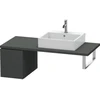 Image de Duravit Meuble sous lavabo L-Cube 32x54,7 cm, graph ma, avec console, 1 tiroir