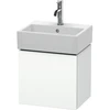 Image de Duravit Meuble sous-lavabo L-Cube 43,4x34,1x40 cm, suspendu, porte gauche, blanc mat