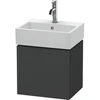 Image de Duravit Meuble sous lavabo L-Cube 43,4x34,1x40 cm, suspendu, porte gauche, graph ma
