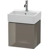 Image de Duravit Meuble sous lavabo L-Cube 43,4x34,1x40 cm, wd, porte gauche, flancs laqués brillants