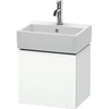 Image de Duravit Meuble sous-lavabo L-Cube 43,4x34,1x40 cm, suspendu, porte droite, blanc mat
