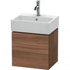 Image de Duravit Meuble sous lavabo L-Cube 43,4x34,1x40 cm, suspendu, porte droite, noyer naturel