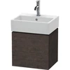 Image de Duravit Meuble sous lavabo L-Cube 43,4x34,1x40 cm, wd, porte droite, chêne foncé mat