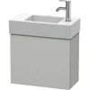 Image de Duravit Meuble sous-lavabo L-Cube 48x24x40 cm, suspendu, porte gauche, béton mat