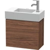 Image de Duravit Meuble sous-lavabo L-Cube 48x24x40 cm, suspendu, porte gauche, noyer foncé