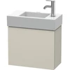 Image de Duravit L-Cube Meuble sous lavabo 48x24x40 cm, suspendu, porte à gauche, taupe mat