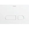 Image de Duravit Plaque de commande DuraSystem 21,7x14,7 cm, plastique blanc, pour WC