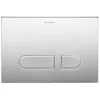 Image de Plaque dactionnement Duravit DuraSystem A1 mécanique pour WC, 217x146,5 mm, plastique, WD50010; Coloris: Plaque frontale en plastique, chrome brillant