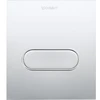 Image de Duravit Plaque de commande A1 DuraSystem 13,1x15 cm, plastique, chromé brillant, pour urinoir