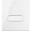 Image de Plaque de commande Duravit DuraSystem A1 mécanique pour urinoir, 140,5x157 mm, verre blanc, WD5005012000