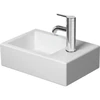 Image de Duravit Vero Air Meuble lavabo main 38x25 cm, trop-plein à droite, sans robinet, blanc