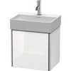 Image de Duravit Meuble sous lavabo XSquare 43,4x34x39,7 cm, suspendu, porte droite, graph ma