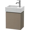 Image de Duravit Meuble sous lavabo L-Cube 36,4x24,1x40 cm, suspendu, porte droite, lin