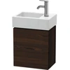 Image de Duravit Meuble sous-lavabo L-Cube 36,4x24,1x40 cm, wd, porte droite, noyer huilé